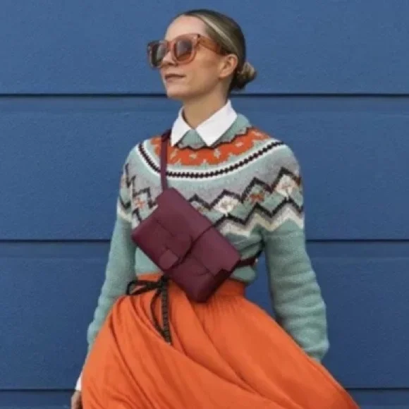 J. Crew Zig Zag Fair Isle Fall Autumn Sweater - X Small - Picture 2 of 3